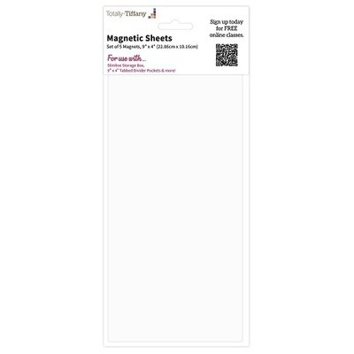 Totally Tiffany - Storage - Magnetic Sheets - 9&quot; x 4&quot; - MAGS4X9 - 5 Sheets