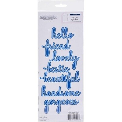PinkFresh Studio - Phrase Builder - Hello - Die - PFSA1520