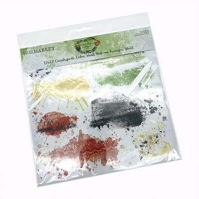 49 &amp; Market - Vintage Artistry - Countryside Collection - 12 x 12 Rub On Transfer - Colour Wash - VAC38756