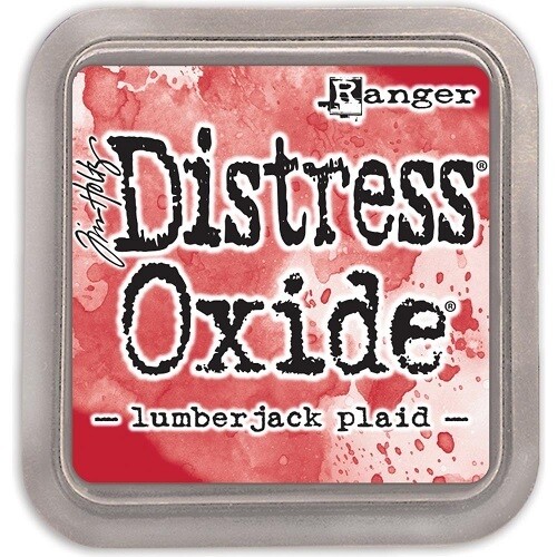 Tim Holtz - Ranger - Distress Oxide - Red Colour Group - Lumberjack Plaid - TDO82378