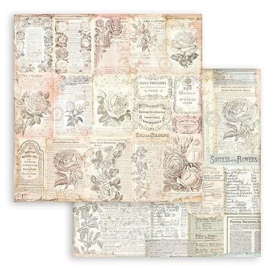 Stamperia - Rose Parfum Collection - 12 x 12 Paper Pack - Backgrounds - SBBL126 - 10 Sheets