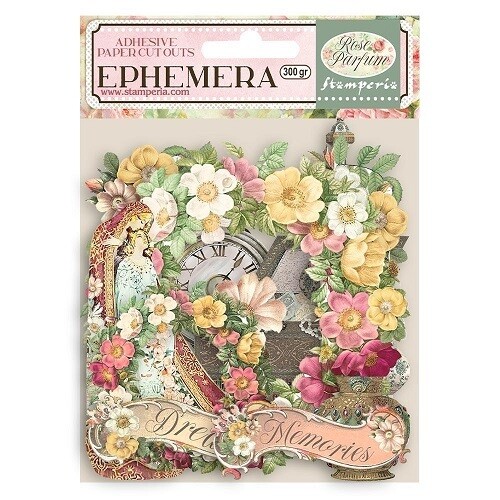 Stamperia - Rose Parfum Collection - Cardstock Ephemera - Garlands - Self Adhesive - DFLCT09