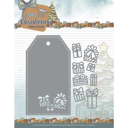 Find It Trading - Yvonne Creations Die - Gift Tag - YCD10292