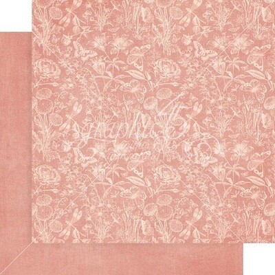 Graphic 45 - Flower Market - 12 x 12 - Paper Pad - Pattern &amp; Solids - G4502559