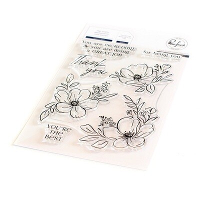 PinkFresh Studio - Clear Stamp - You&#39;re The Best - 4&quot; x 6&quot; - 180322