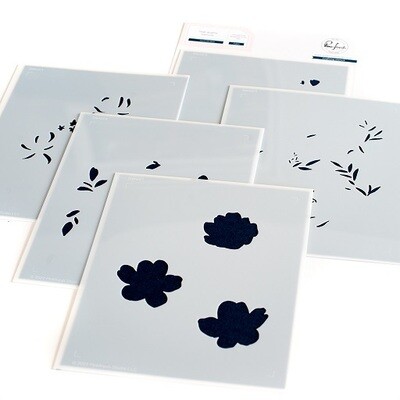 PinkFresh Studio - You&#39;re The Best - Layered Stencil - 180522 - 5 pcs