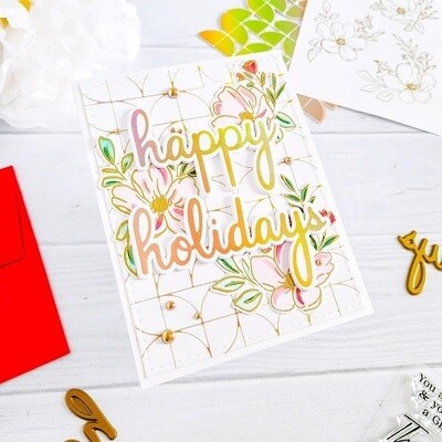 PinkFresh Studio - You're The Best - Layered Stencil - 180522 - 5 pcs