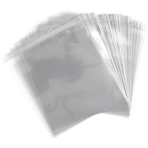 Self Sealing Cello Bags - 6.5" x 6.5" - 50 pack - 40000754