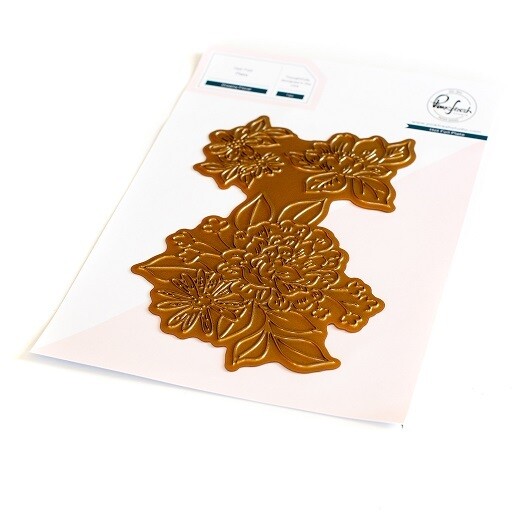 PinkFresh Studio - Hot Foil Plate - Dreamy Florals - 181522