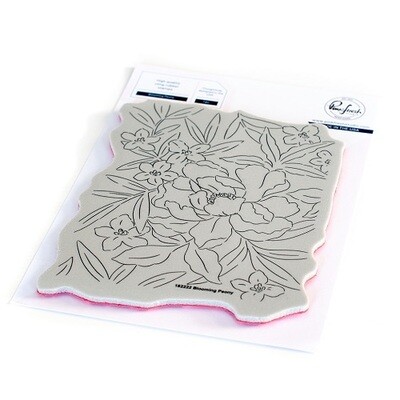 PinkFresh Studio - Cling Rubber Stamp - Blooming Peony - 182222