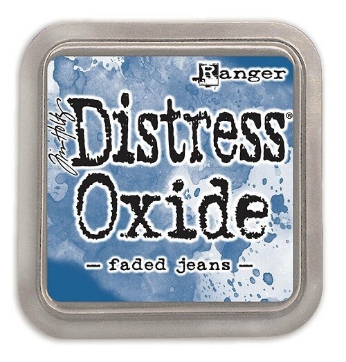 Tim Holtz - Ranger - Distress Oxide - Blue Colour Group - Faded Jeans - TDO55945