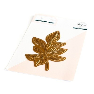 PinkFresh Studio - Hot Foil Plate - Detailed Leaf - 183322