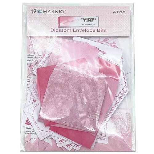 49 &amp; Market - Colour Swatch: Blossom - Envelope Bits - CSB40186 - 37 pcs