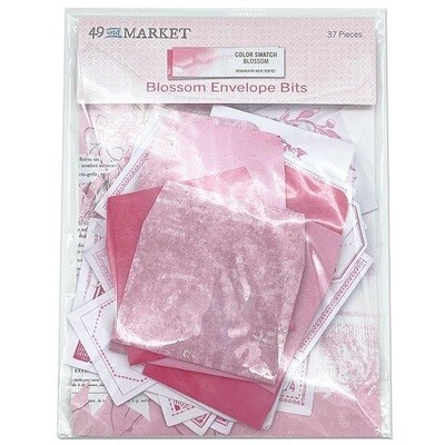 49 &amp; Market - Colour Swatch: Blossom - Envelope Bits - CSB40186 - 37 pcs