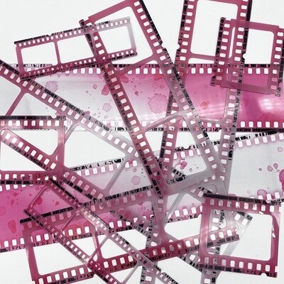 49 &amp; Market - Colour Swatch: Blossom - Acetate Filmstrip - CSB40148 - 11 pcs