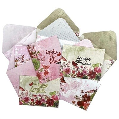 49 &amp; Market - ArtOptions - Rouge Collection - Card Kit - AOR39371 - 18 pcs