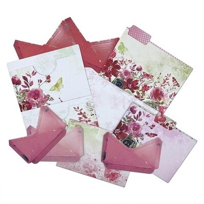 49 &amp; Market - ArtOptions - Rouge Collection - File Essentials - AOR39463 - 11 pcs