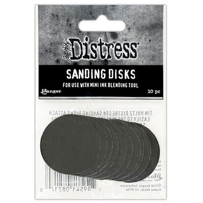 Tim Holtz - Sanding Discs - TDA82170 - 10 pcs - Suits IBT40965