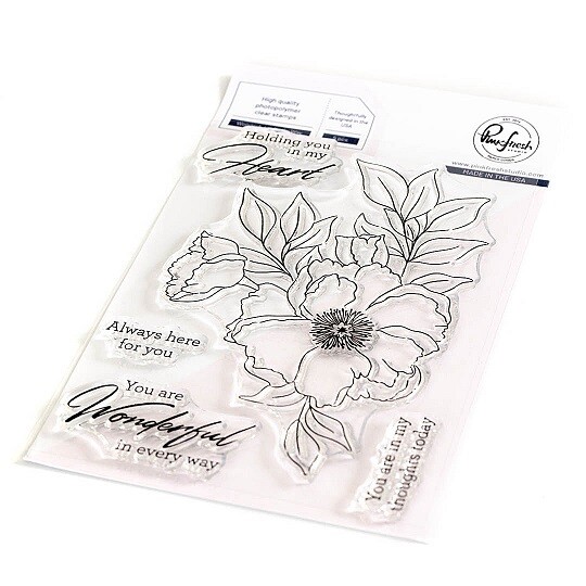 PinkFresh Studio - Clear Stamp - Wonderful In Every Way - 4&quot; x 6&quot; -192223 - 1 pc