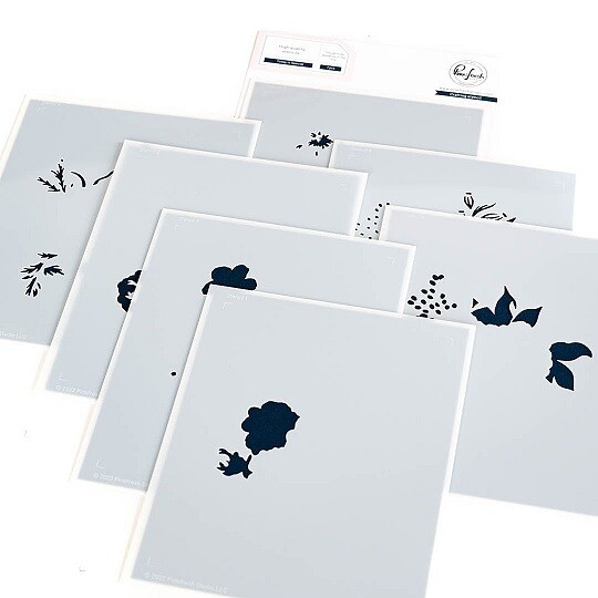 PinkFresh Studio - Today Is Special - Layered Stencil - 192823 - 7 pcs