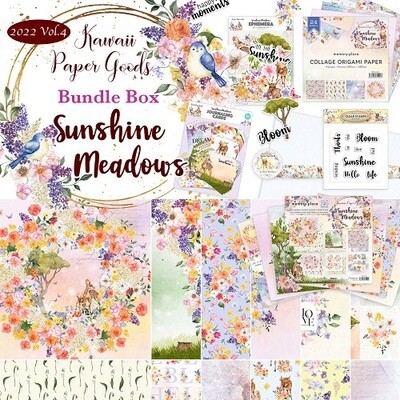 Memory Place - Sunshine Meadows Collection - 12&quot; x 12&quot; Paper  Pack - MP-61092 - 12 Sheets