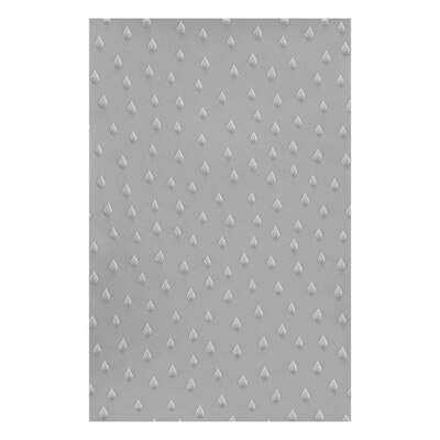 Spellbinders Paper Arts - 3D Embossing Folder - Raindrops - 5.5" x 8.5" - E3D-052