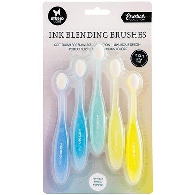 Studio Light - Ink Blending Brushes - Set of 5 - 20mm - SL-ES-BBRU04