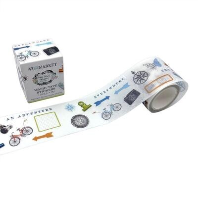 49 &amp; Market - Vintage Artistry - Everywhere Collection - Washi Tape - Stickers - VAE40827 - 5 mtrs