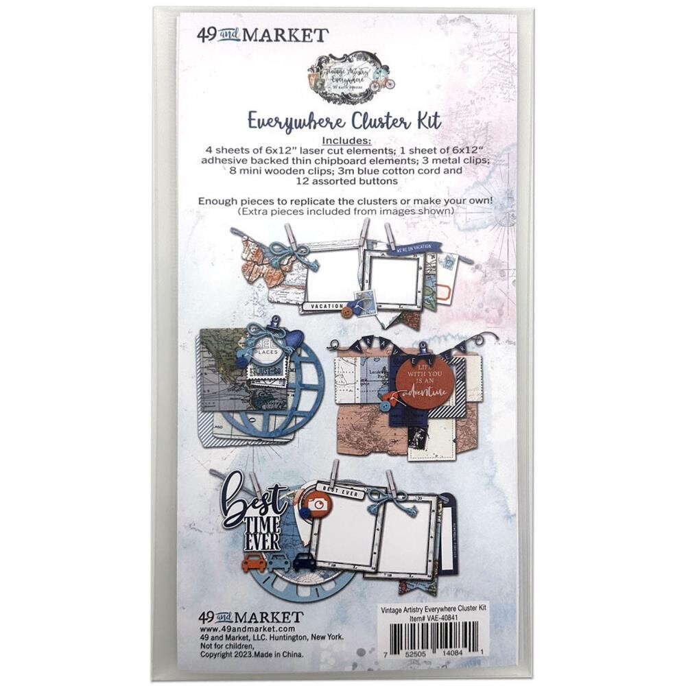 49 &amp; Market - Vintage Artistry - Everywhere Collection - Cluster Kit - VAE40841