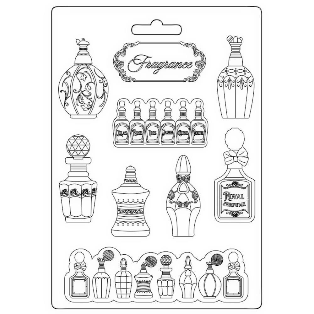 Stamperia - Maxi Moulds - Rose Parfum - K3PTA4552