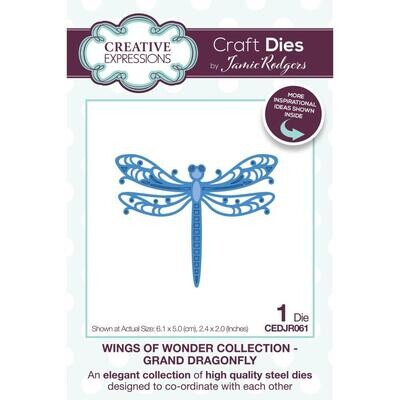 Creative Expressions - Die - Designed by Jamie Rodgers - Dragonfly - CEDJR061