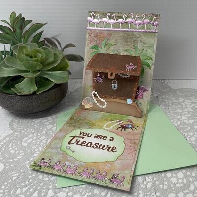 KB Riley - Karen Burnston - Dies - Beach Borders - 1230 - 4 pcs