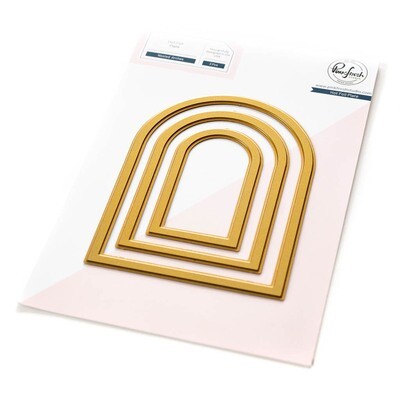 PinkFresh Studio - Hot Foil Plate - Nested Arches - 193923