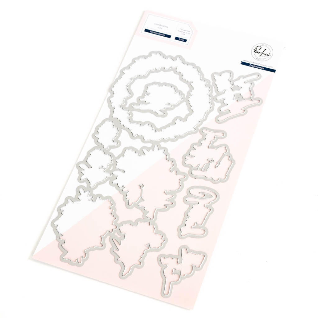 PinkFresh Studio - Rainbow Daisy  - Die Set - 196123 - 5pcs