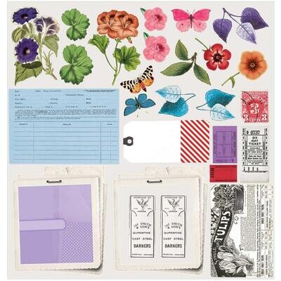 49 &amp; Market - Spectrum - Gardenia - 12"x 12" Collection Pack - Classics - SG23435 - 8 sheets