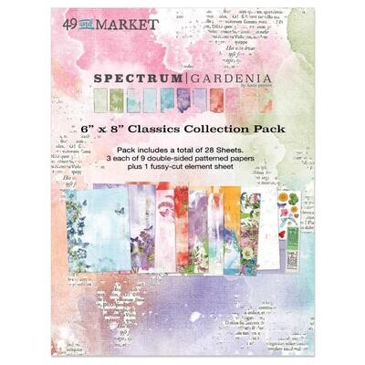 49 & Market - Spectrum - Gardenia Collection - 6" x 8" Paper Pack - Classics - SG23442 - 28 sheets