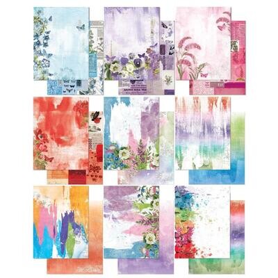 49 &amp; Market - Spectrum - Gardenia Collection - 6" x 8" Paper Pack - Classics - SG23442 - 28 sheets