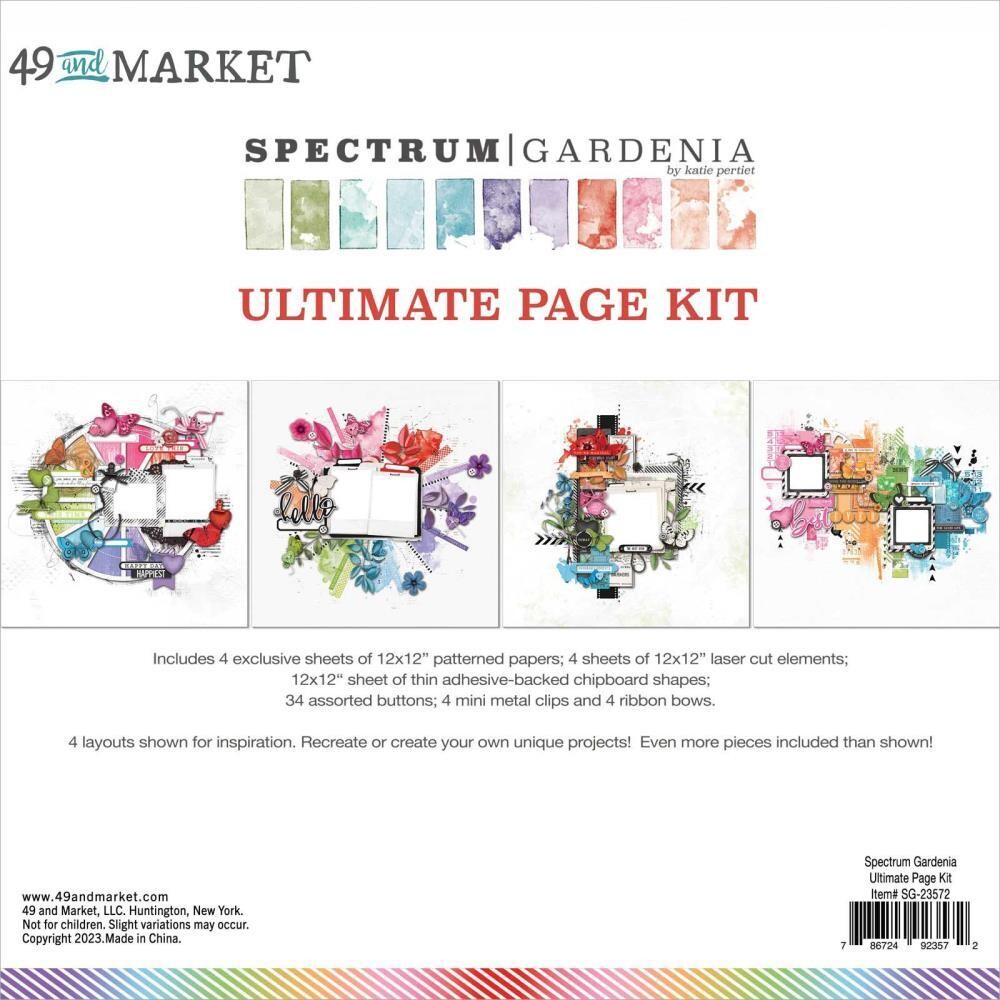 49 &amp; Market - Ultimate Page Kit - Spectrum - Gardenia Collection - SG23572