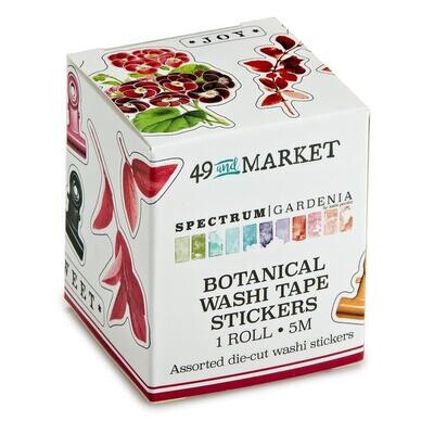 49 & Market - Spectrum - Gardenia Collection - Washi Tape Stickers - Botanical - SG23763 - 5 mtrs