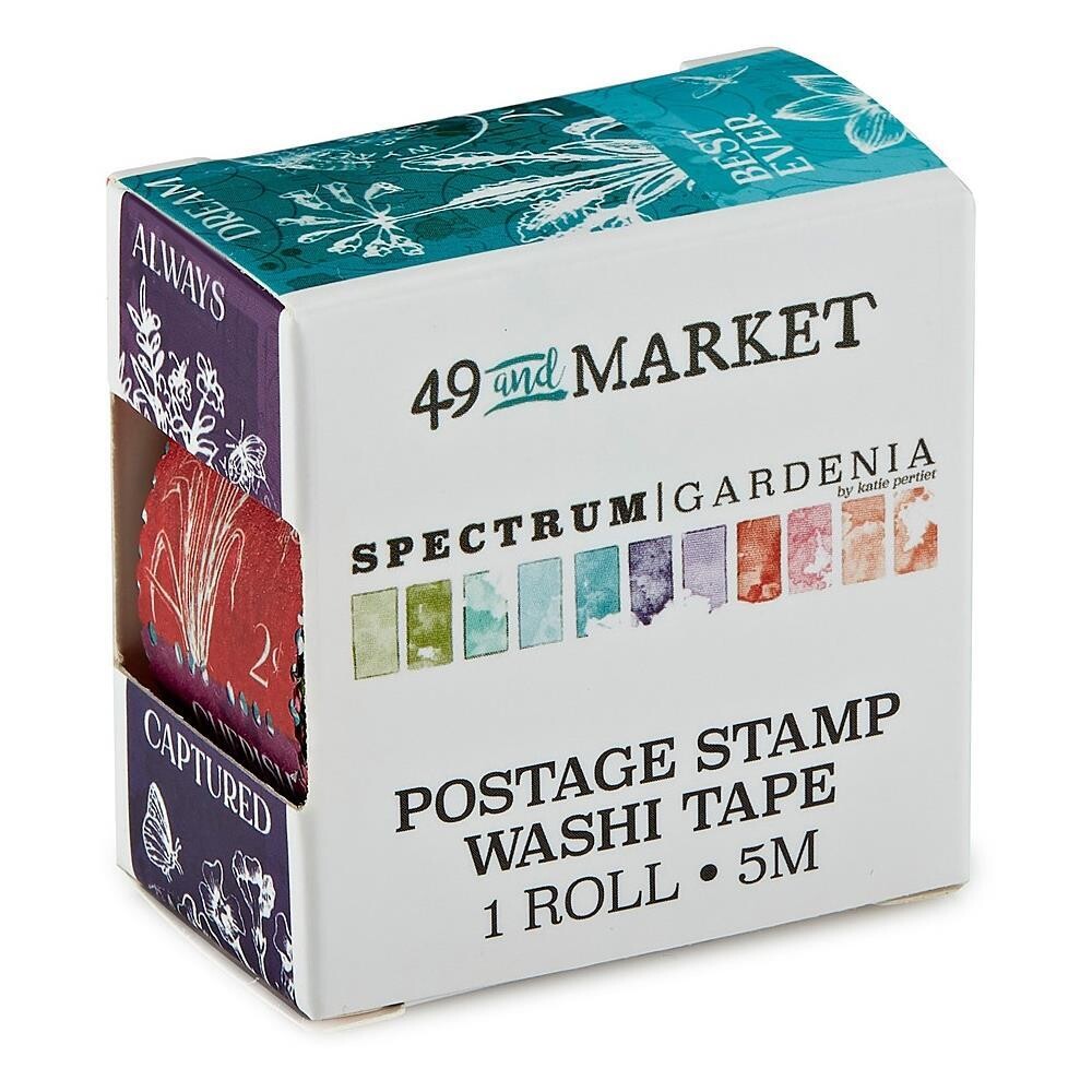 49 &amp; Market - Spectrum  -Postage Washi Tape - Gardenia Collection - Coloured - SG41022