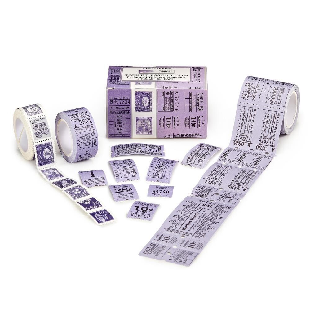 49 &amp; Market - Essential - Vintage Bits - Tickets - Lavender - CSL41329
