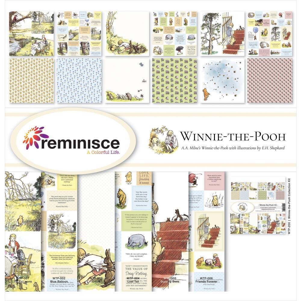 Reminisce Paper Co - Winnie The Pooh Collection - WTP-200