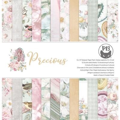 P13 - Precious Collection - 12 x 12 Paper Pack - P13PRE08 - 12 Sheets