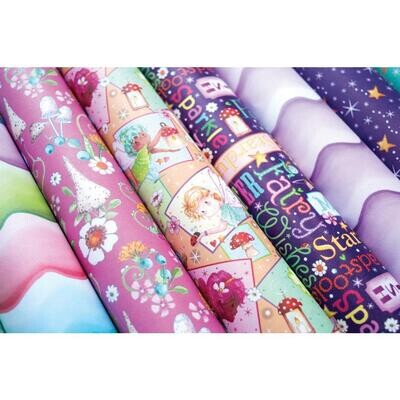 Craft Consortium - Designer Series - Fairy Wishes Collection - 12 x 12 Paper Pad - PAD042 - 40 Sheets