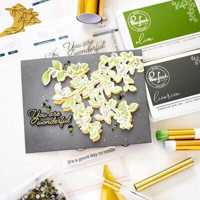 PinkFresh Studio - Delicate Foliage - Die - 197023 - 3pcs