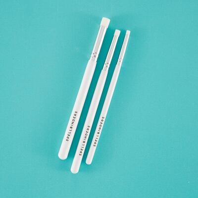 Spellbinders Paper Arts - Blending Brush Set - T045 - White - Set of 3