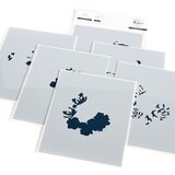 PinkFresh Studio - Handpicked Flowers - Layered Stencil - A2 - 153022 - 6pcs