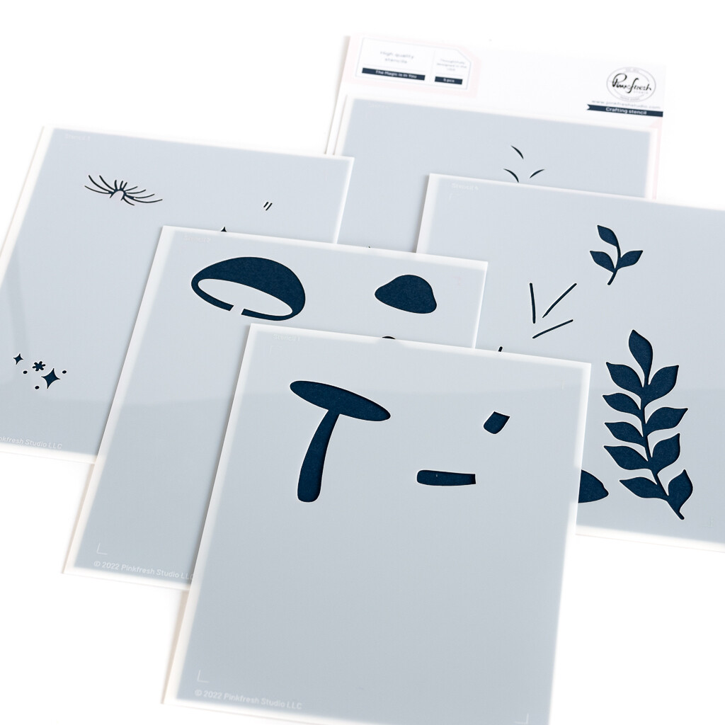 PinkFresh Studio - The Magic Is In You - Layered Stencil - A2 - 190523 - 4pcs