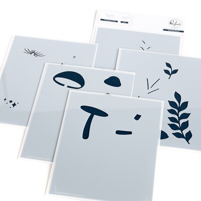PinkFresh Studio - The Magic Is In You - Layered Stencil - A2 - 190523 - 4pcs