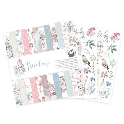P13 - Birdhouse Collection - 12 x 12 Paper Pack - P13BIR08 - 12 Sheets